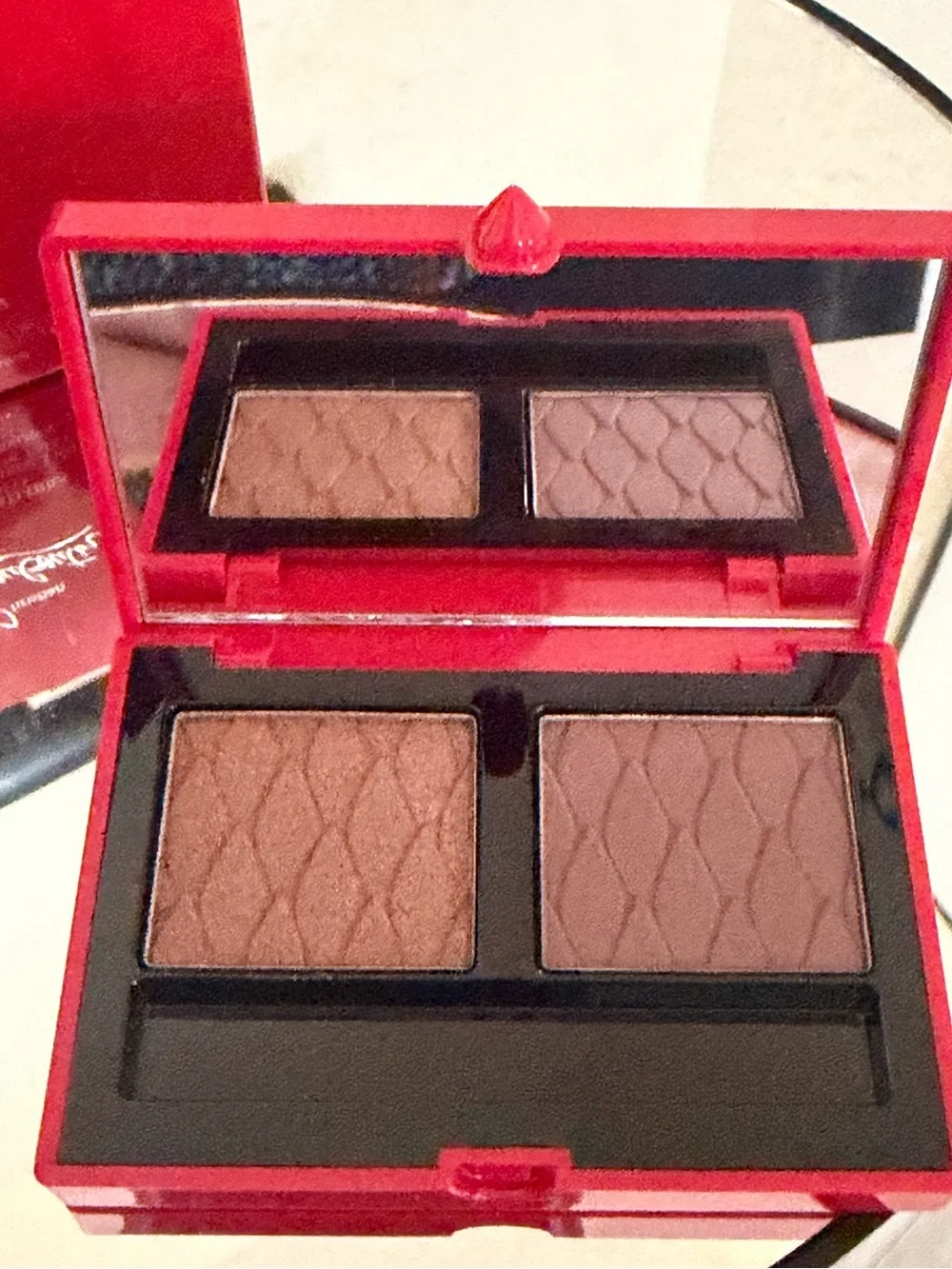 CHRISTIAN LOUBOUTIN Abracadabra Le Duo Ambretta Brown Eyeshadow Palette NIB